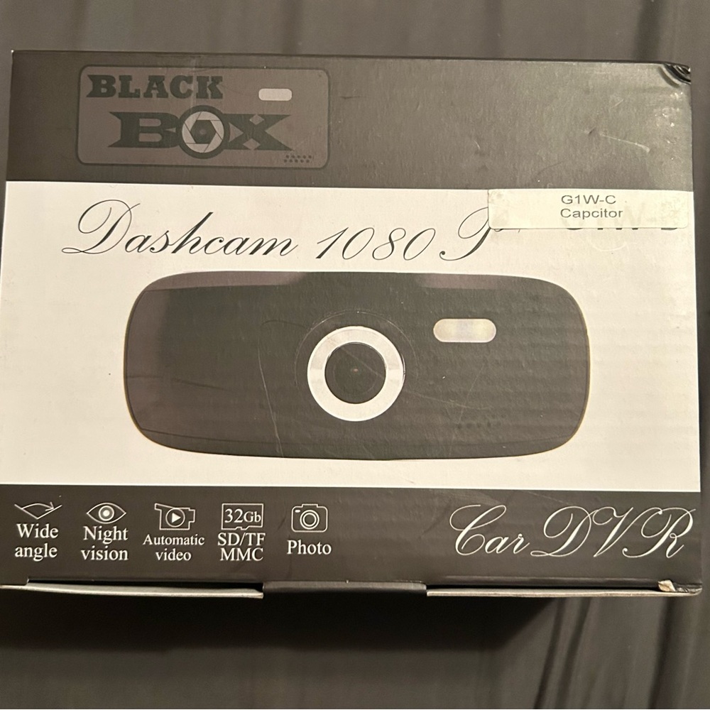 Dashcam 1080P - Black